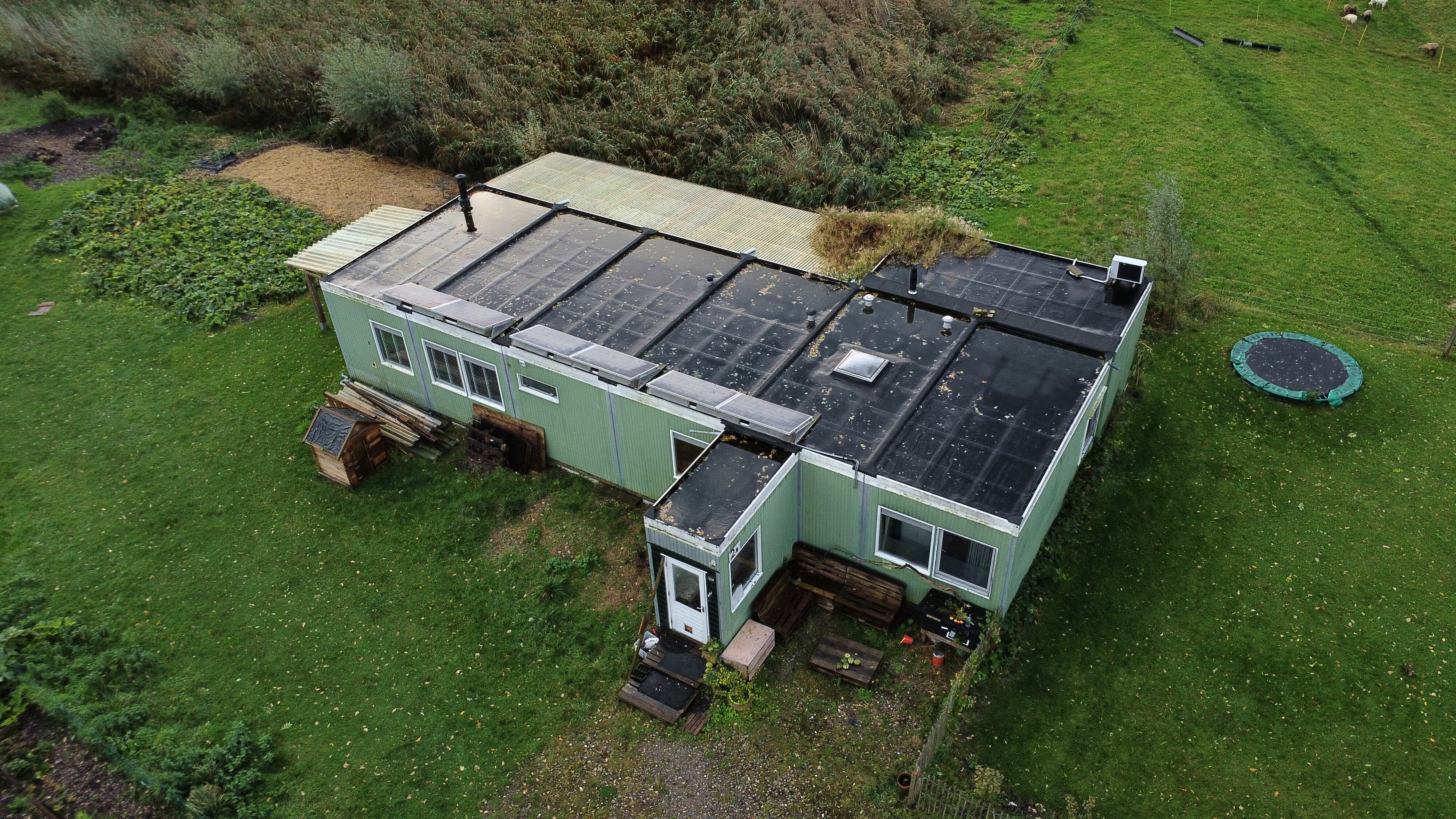 Vista aérea dos Açores